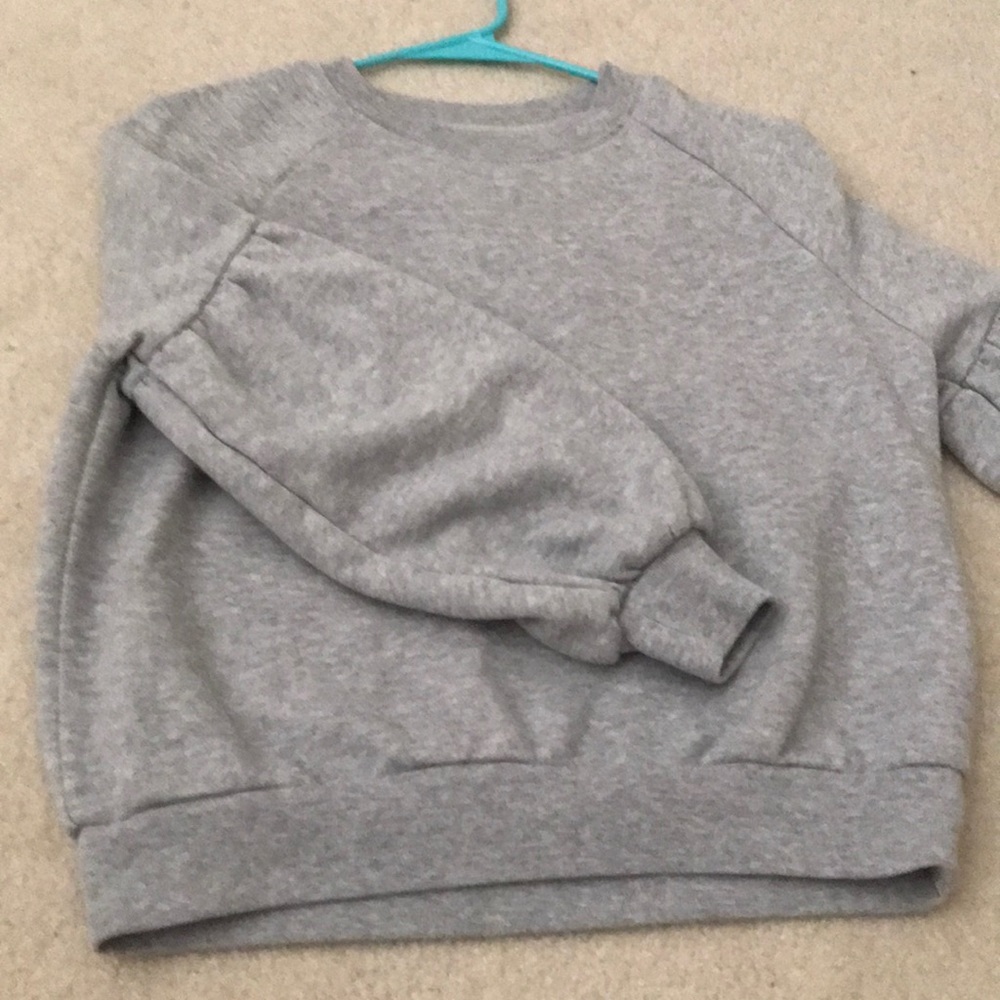 aerie puff sleeve sweatshirt
